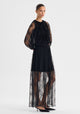 Bijoux Lace Skirt_Black