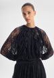 Bijoux Lace Skirt_Black