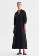 Bonita Shirt Dress_Black