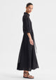 Bonita Shirt Dress_Black