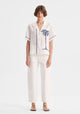 Capri Linen Shirt_White