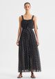 Cecile Bow Dress_Black