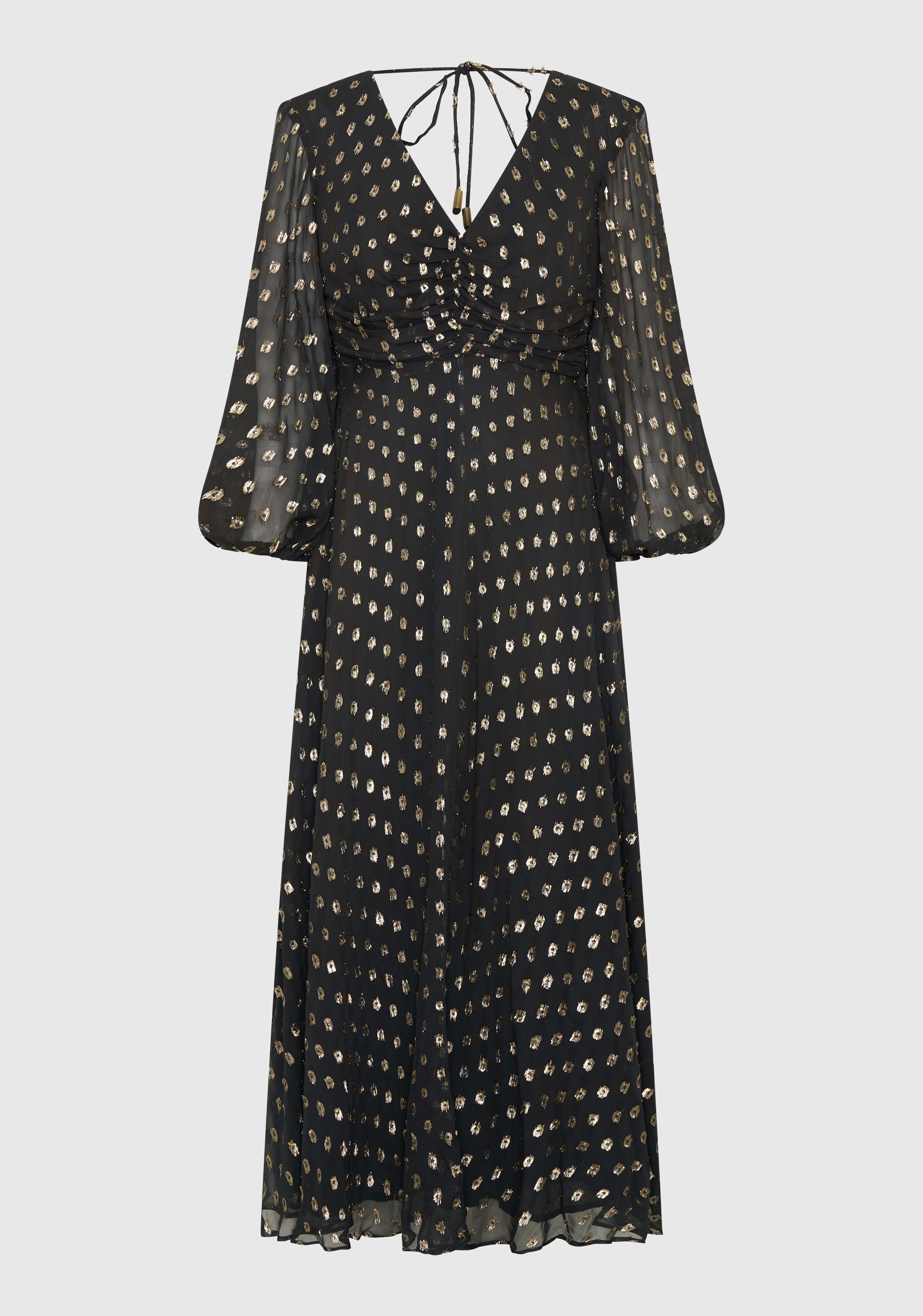 Cecile Midi Dress_Black