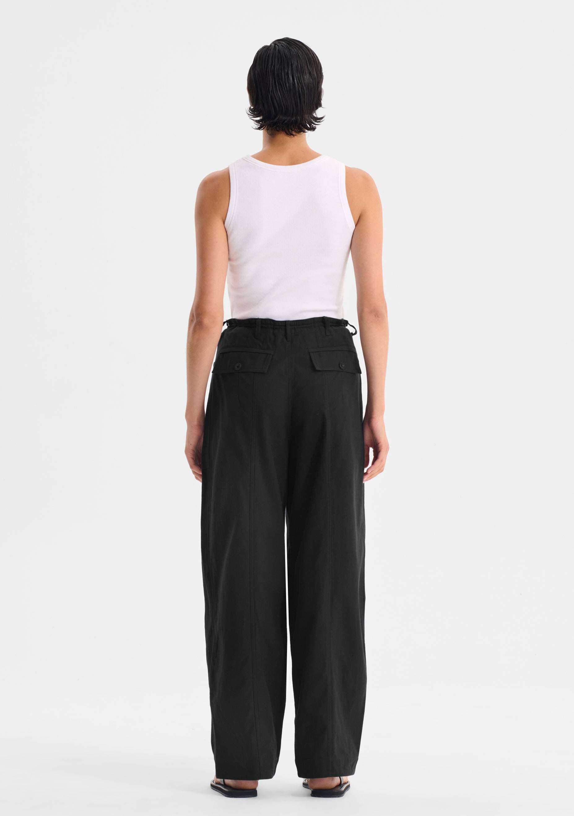 Charlie Cargo Pant_Black