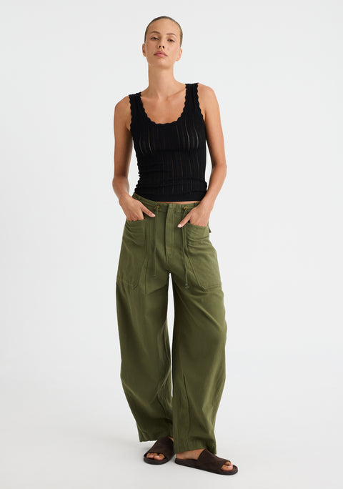 Charlie Cargo Pant_Khaki