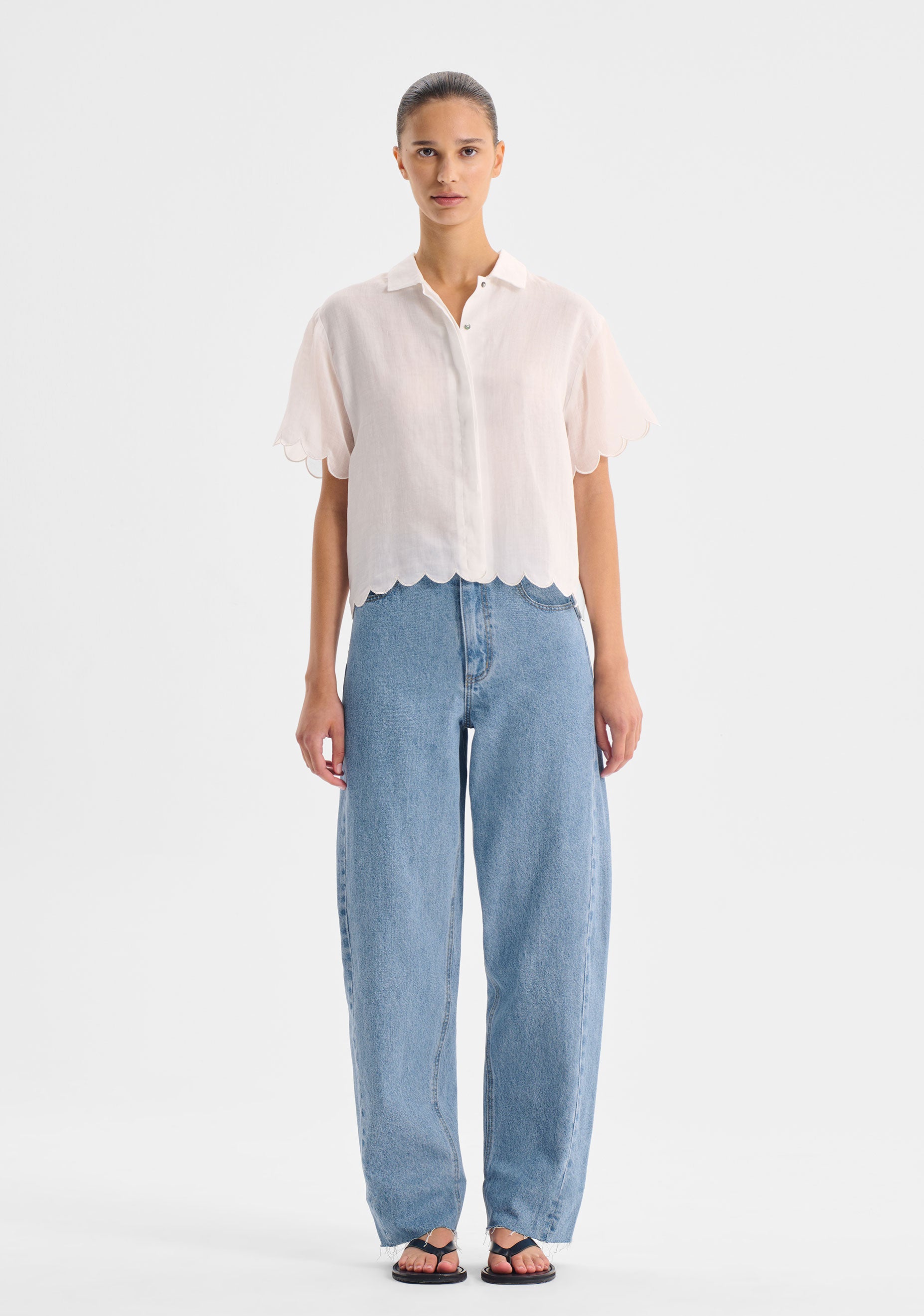 Constance S/S Shirt_White