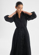 Constance Shirt Dress_Black