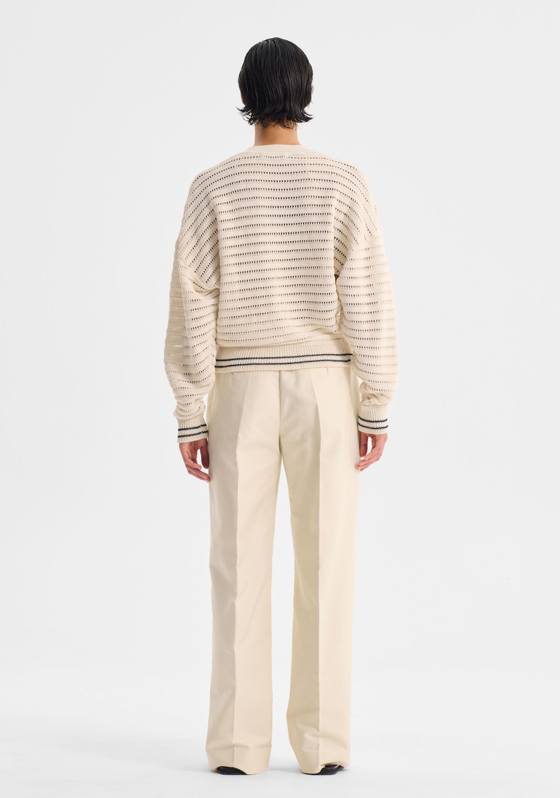 Dallas Knit Jacket_Milk