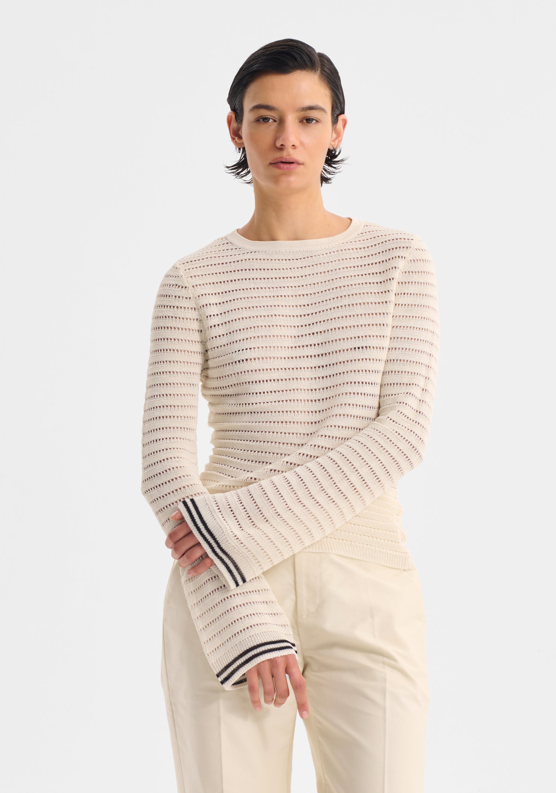 Dallas Knit Pullover_Milk