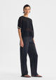 Dallas Knit Tee_Black
