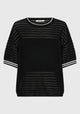 Dallas Knit Tee_Black