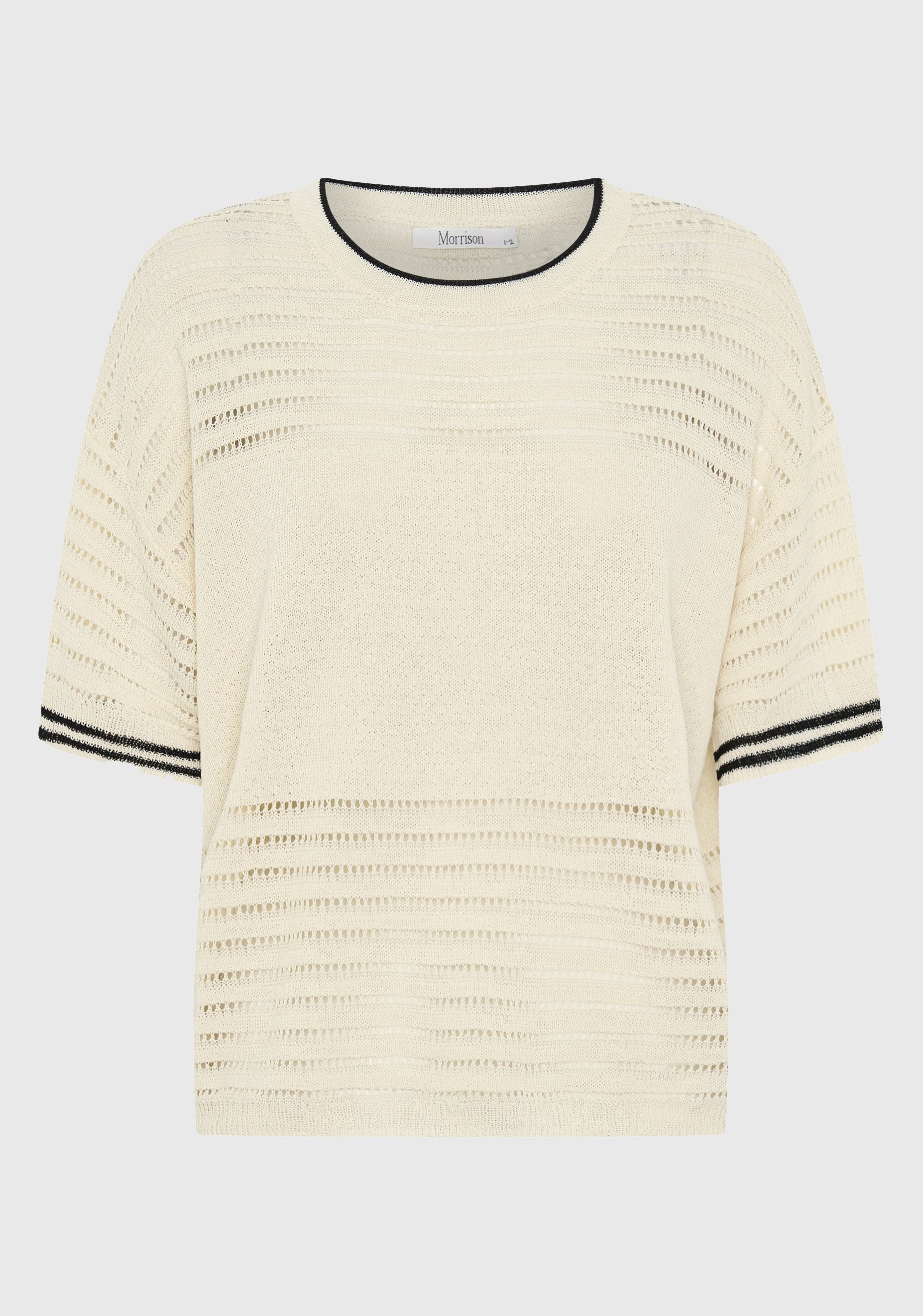 Dallas Knit Tee_Milk