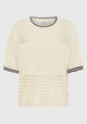 Dallas Knit Tee_Milk