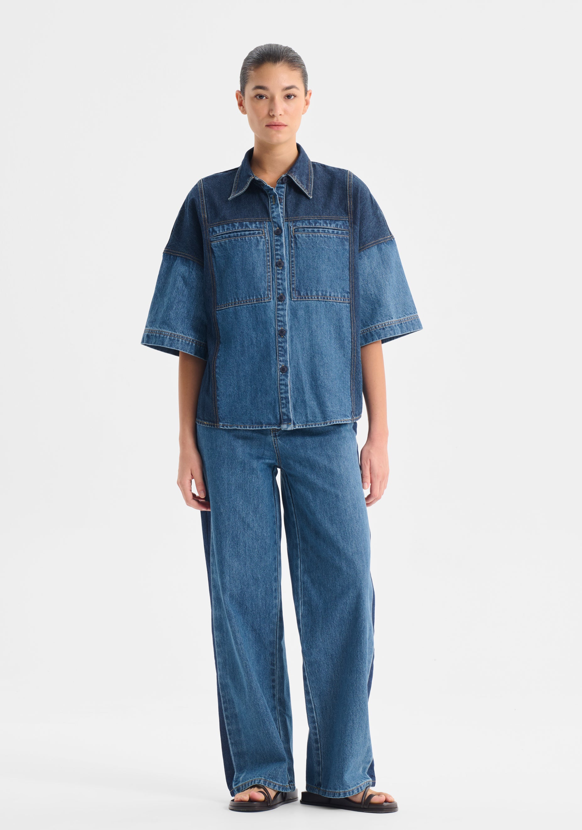 Dexter Denim Shirt_Indigo