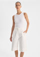 Elliott Bermuda Short_White