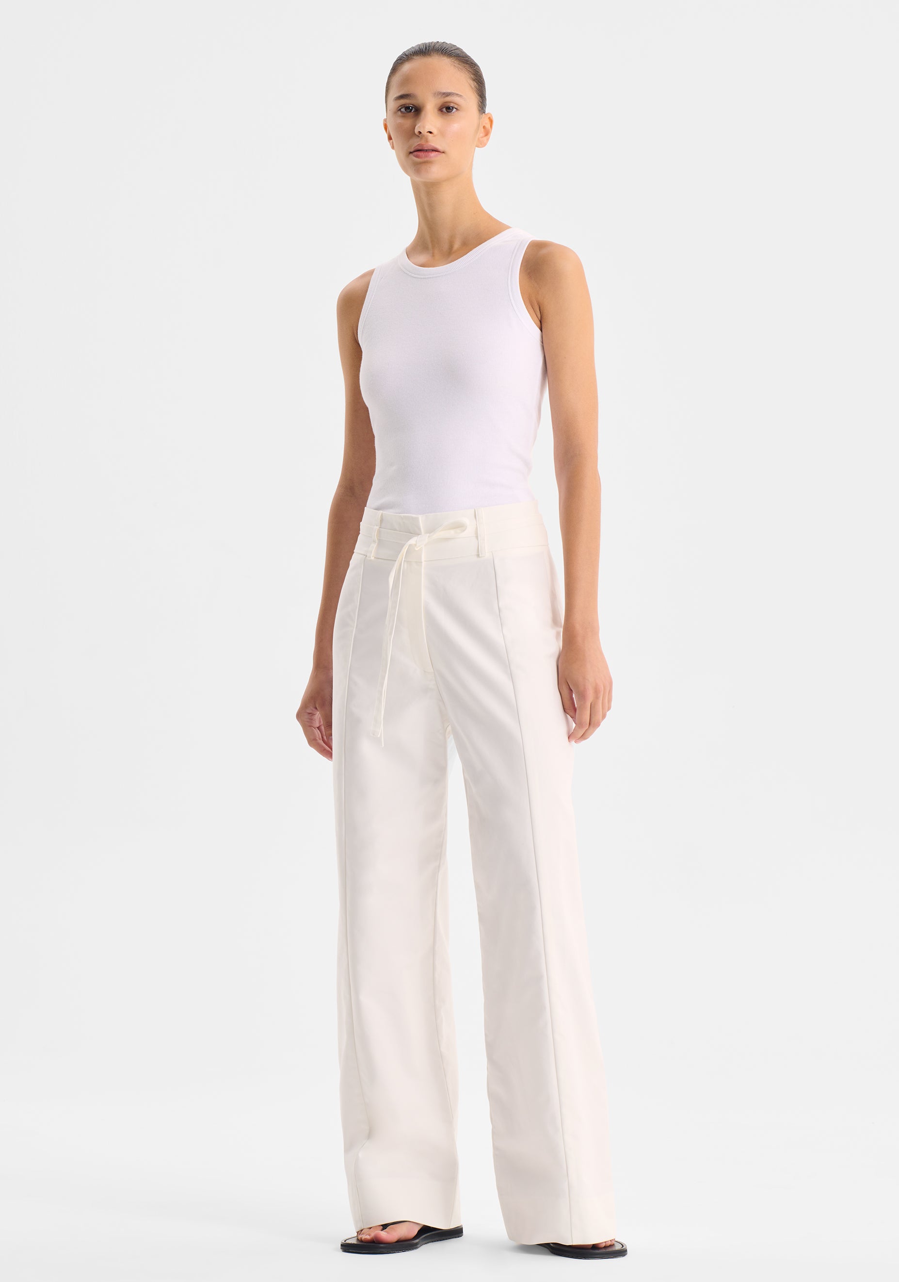Elliott Pant_White