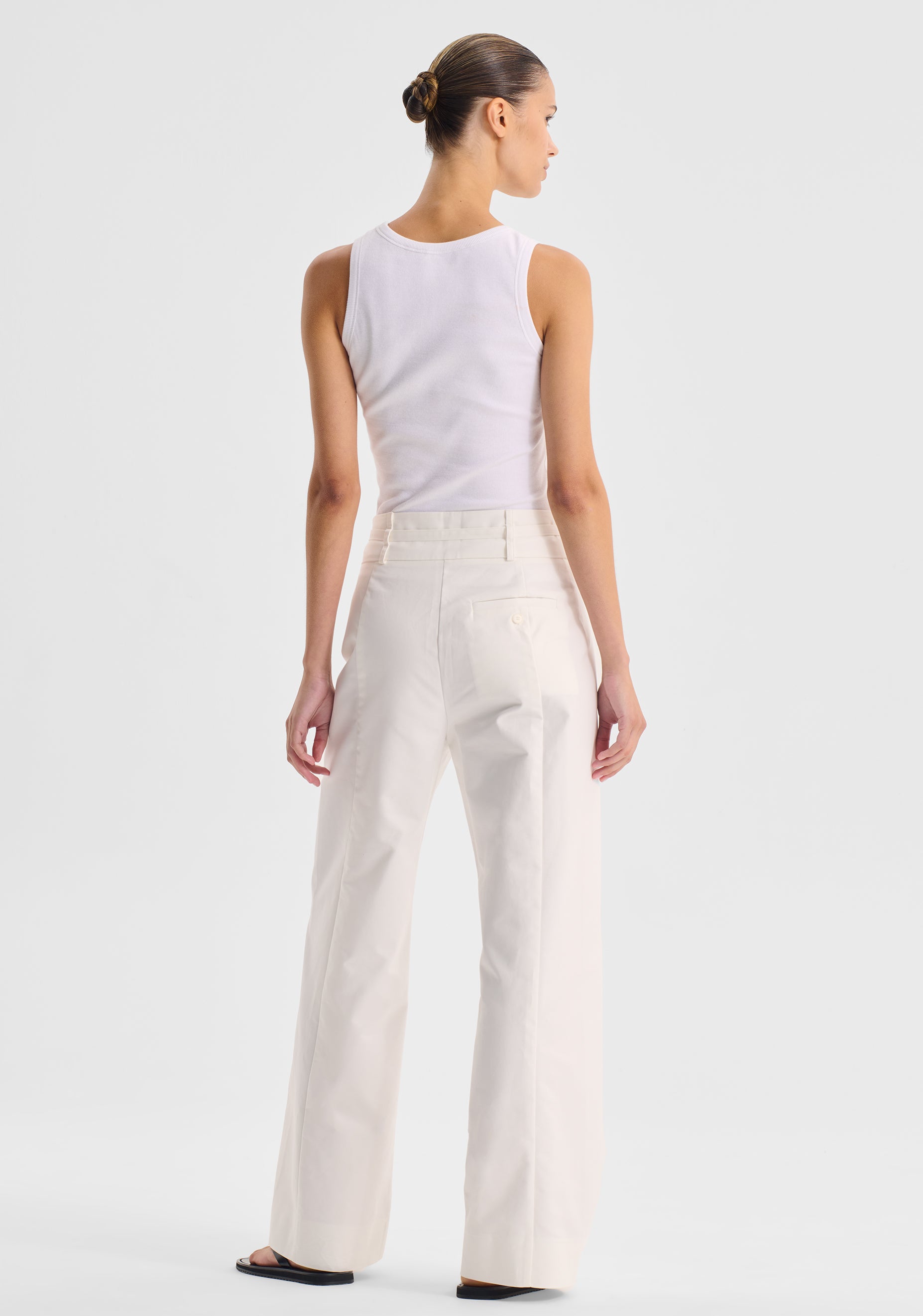 Elliott Pant_White