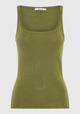George Knit Tank_Khaki