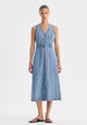 Hendrix Denim Dress_Light Blue