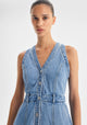 Hendrix Denim Dress_Light Blue