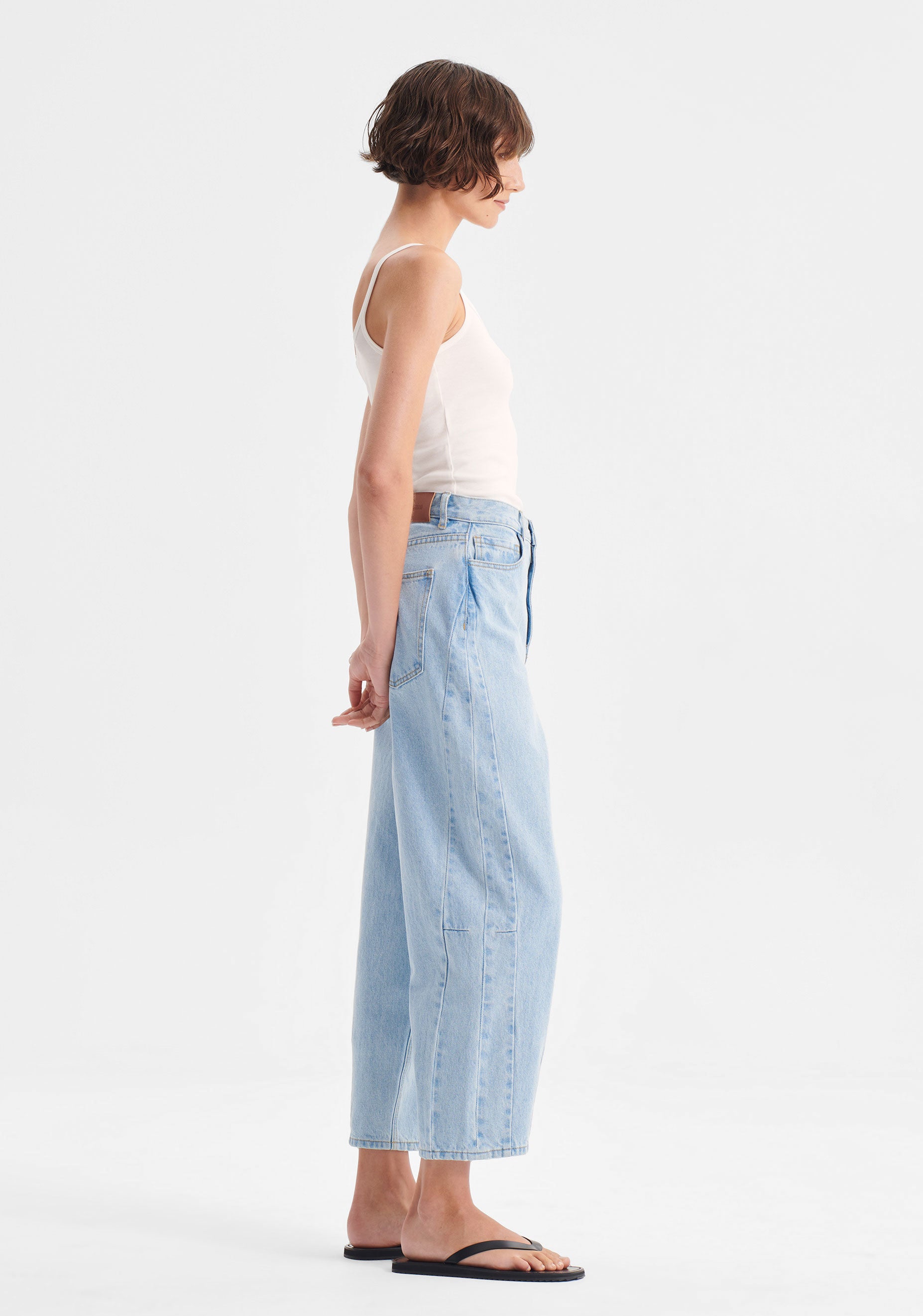 Hudson Barrel Denim Jean_Blue