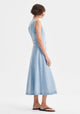 Hudson Denim Midi Dress_Blue