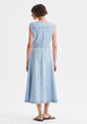 Hudson Denim Midi Dress_Blue