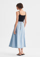 Hudson Denim Skirt_Blue
