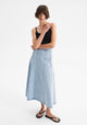 Hudson Denim Skirt_Blue