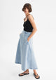 Hudson Denim Skirt_Blue