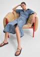 Jacque Denim Shirt Dress_Light Blue