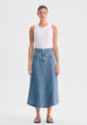 Jacque Denim Skirt_Light Blue