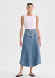Jacque Denim Skirt_Light Blue