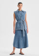 Jacque Denim Vest_Light Blue