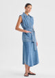Jacque Denim Vest_Light Blue