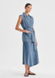 Jacque Denim Vest_Light Blue