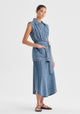 Jacque Denim Vest_Light Blue