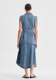 Jacque Denim Vest_Light Blue