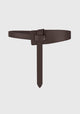 Katya Leather Belt_Chocolate