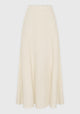 Maisey Linen Skirt_Ecru