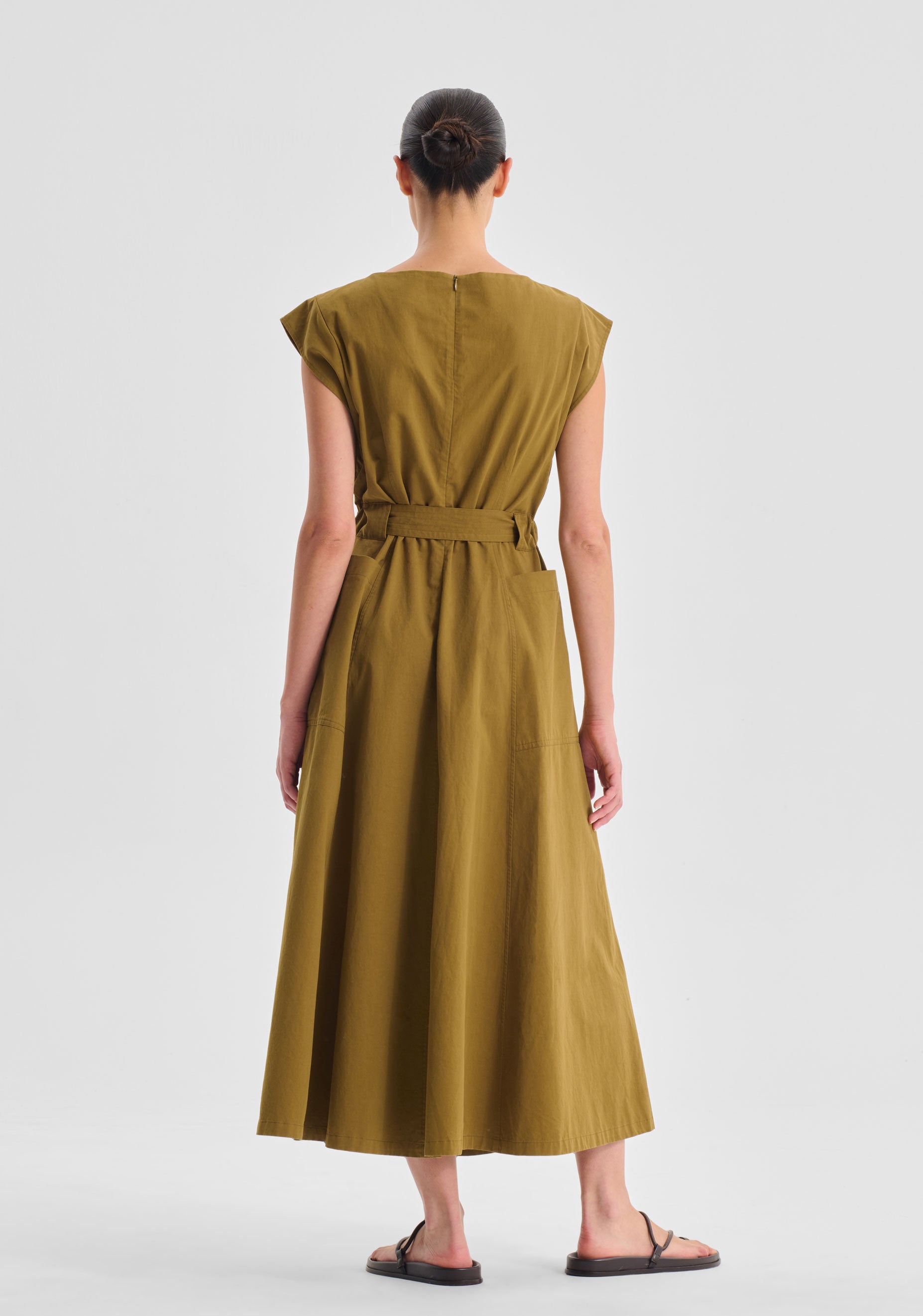 Marique Dress_Tobacco