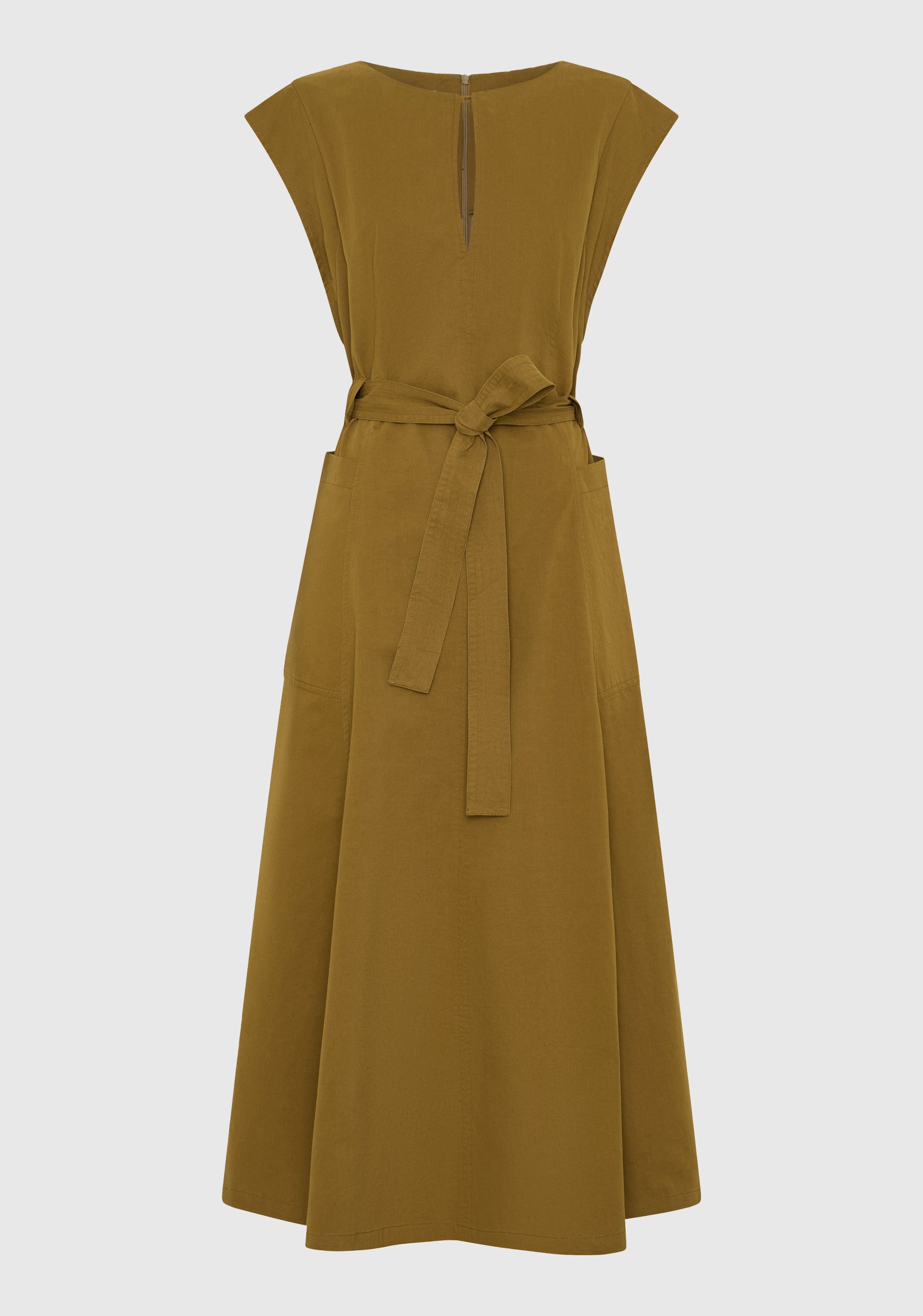 Marique Dress_Tobacco