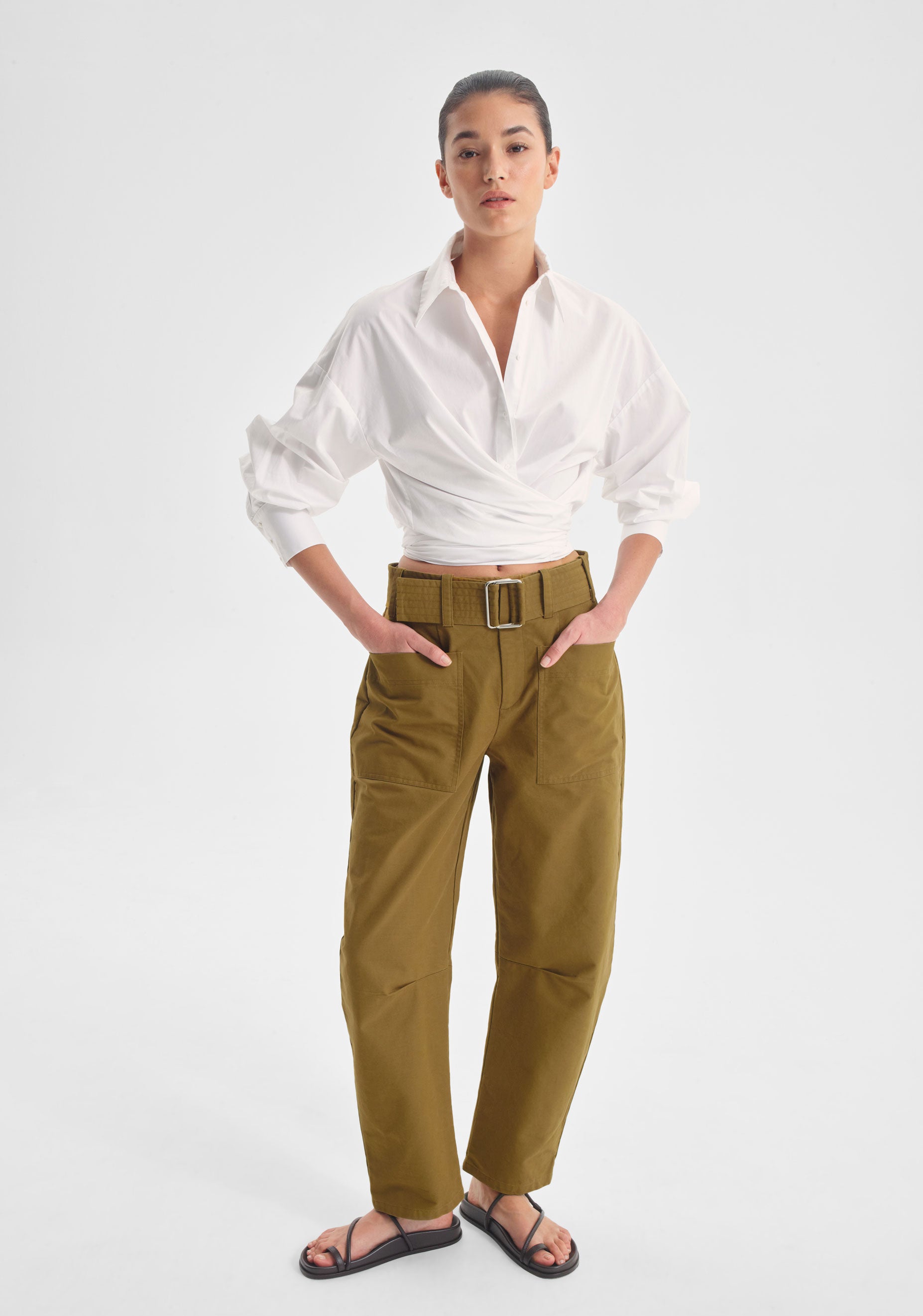 Marique Pant_Tobacco