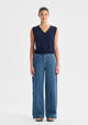 Rhyan Knit Vest_Navy
