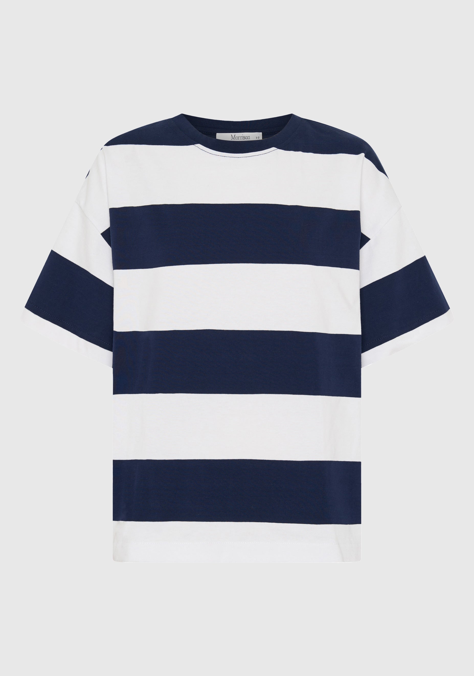 Rory Stripe Tee_Navy