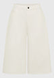 Spencer Denim Bermuda Short_White