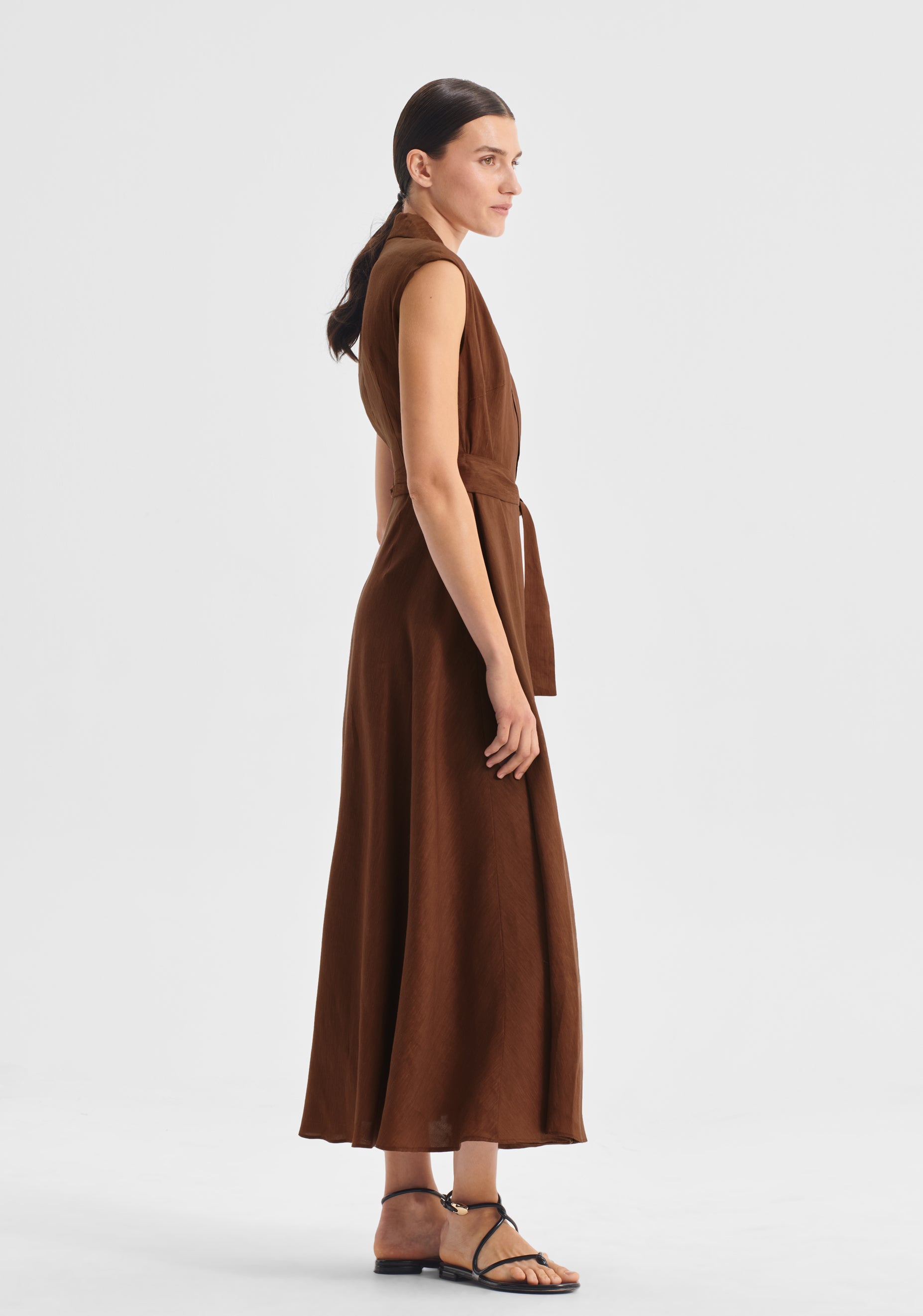 Vera Wrap Dress_Hazel