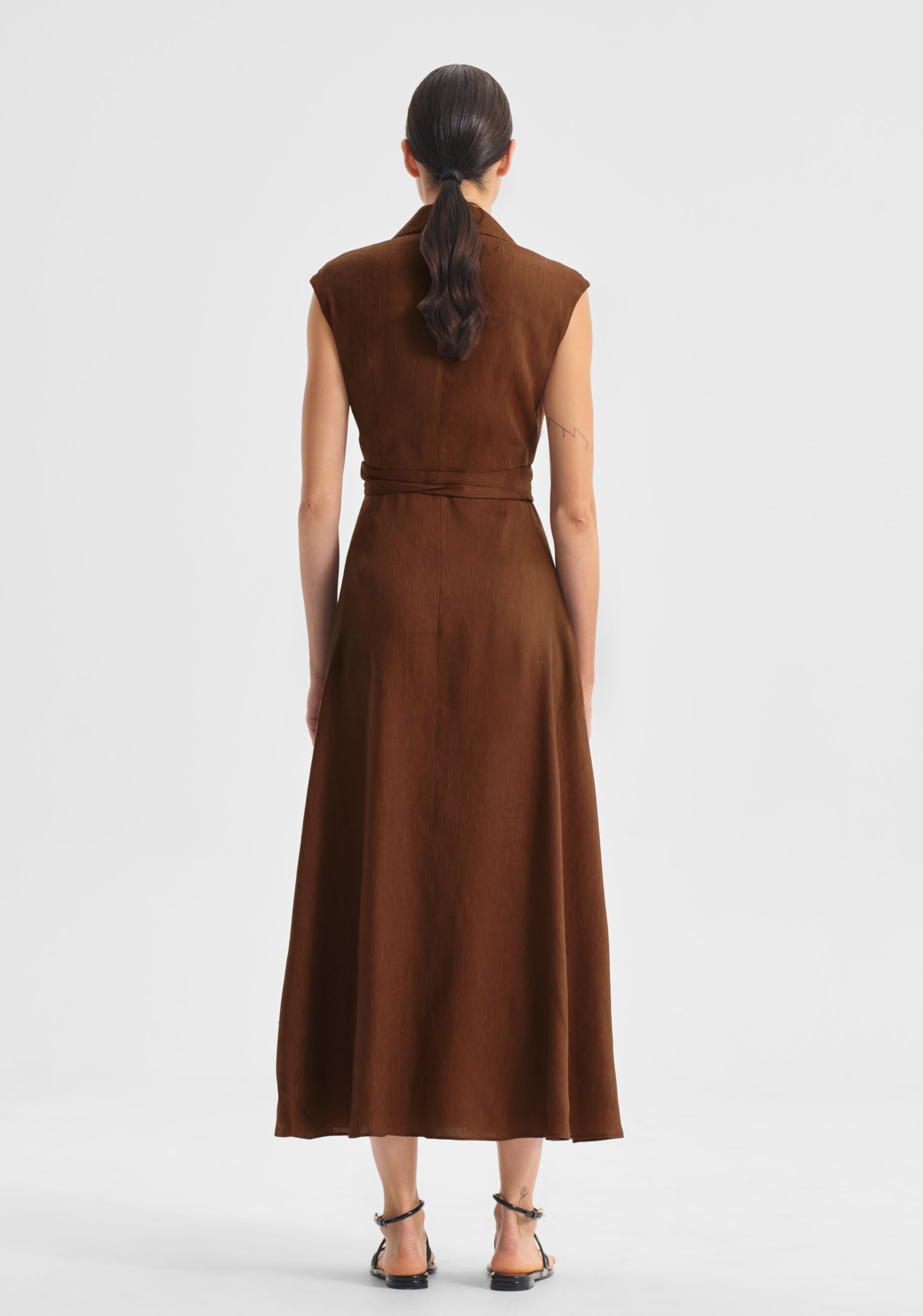 Vera Wrap Dress_Hazel