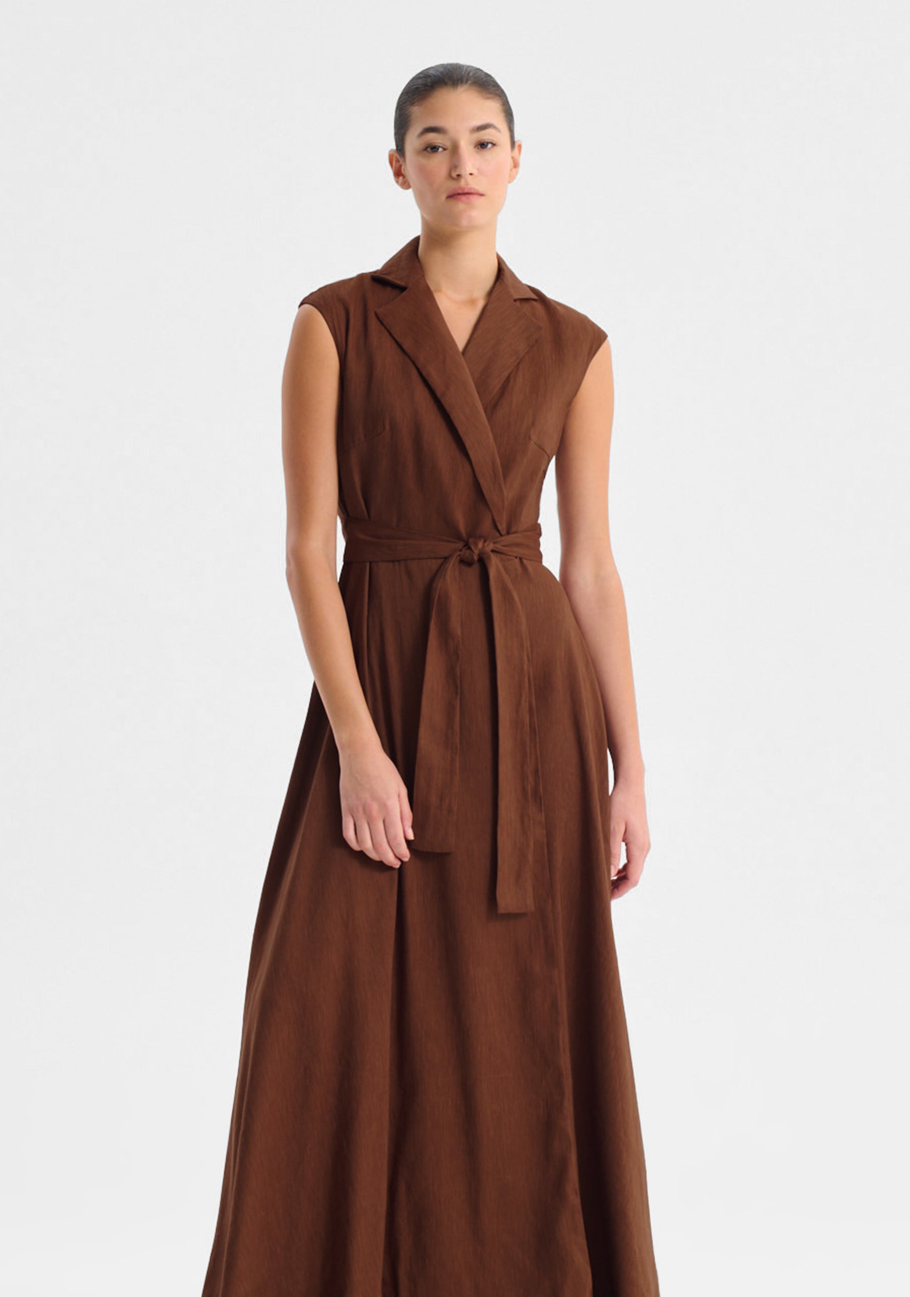 Vera Wrap Dress_Hazel