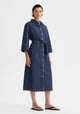 Wyatt Denim Dress_Stripe